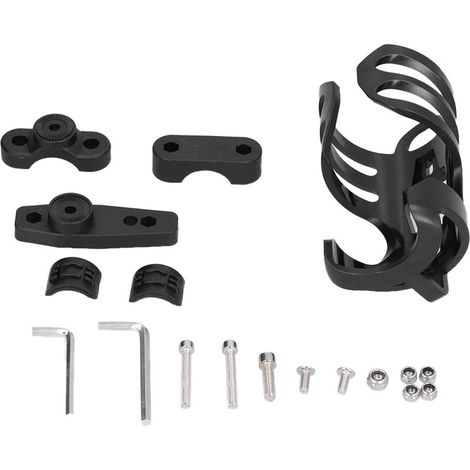 Support de verre d'eau réglable, support universel de bouteille de boisson pour guidon, protection de moteur (1/5)