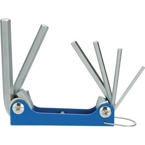 Juego de destornilladores, soporte plegable de 7 piezas SW 1,5-6 mm acero S2 PROMAT