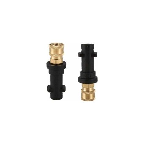 Set di 2 adattatori per pistola per idropulitrice, compatibili con raccordi rapidi da 1/4". Adatti per idropulitrici Kärcher serie K, modelli K2, K3, K4, K5, K6 e K7.