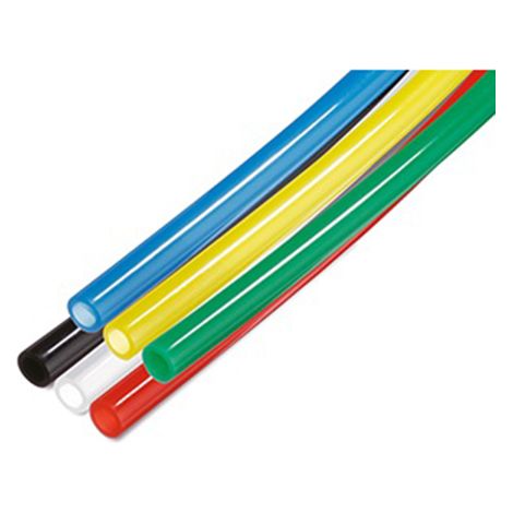 Tuyau à air comprimé SMC, 6mm x 4mm x 100m Rouge en Nylon ( Prix pour 1 )