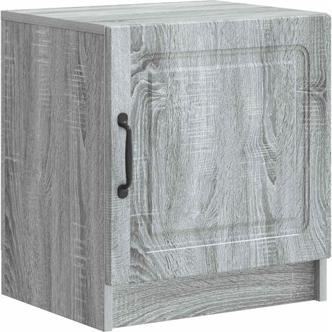 Nachttisch Graues Sonoma 43 x 34,5 x 47 cm Holzwerkstoff vidaXL