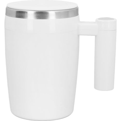 Mug mélangeur électrique auto-mélangeur rechargeable en acier inoxydable, amovible et auto-mélangeur, pour café, lait et chocolat chaud. (1/5)
