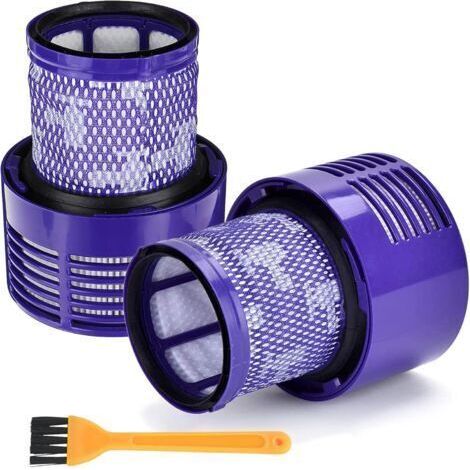BUNTHAUS Bluedeer – Lot de 2 filtres lavables pour aspirateur Dyson V10 SV12 – Compatible Cyclone Series Absolute Animal Motorhead Total Clean – Écologique et économique