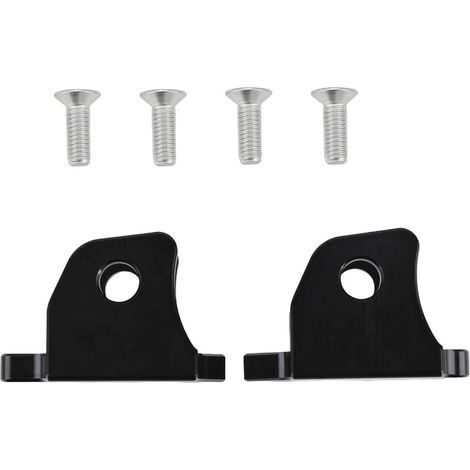 Support de repose-pieds en aluminium de qualité supérieure pour moto léger avec surfaces antidérapantes pour une conduite sûre (1/4)