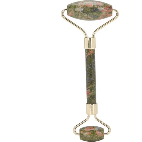 Rouleau de Massage Double Tête pour Visage et Corps - Soin Naturel Peau et Muscles (1/5)