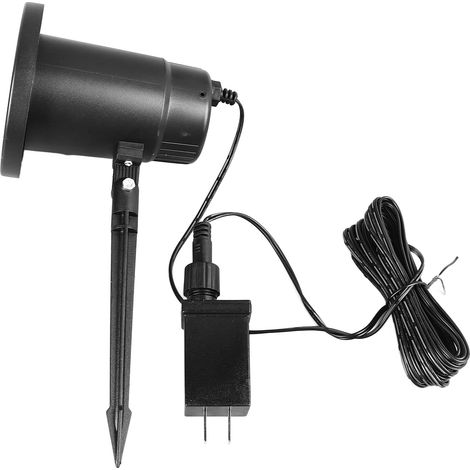 Projecteur de Noël LED rotatif à 16 images, éclairage laser extérieur, prise US 110 V (1/5)
