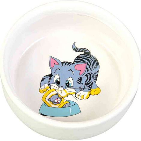 Ciotola per gatti Trixie Bianco (1/2)