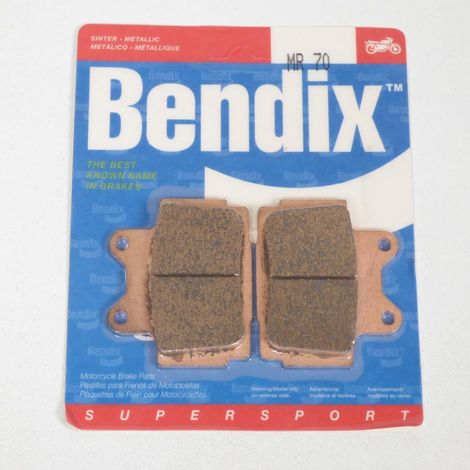 Bremsbelag bendix für Motorrad yamaha 600 srx 1990 bis 1994 mr70
