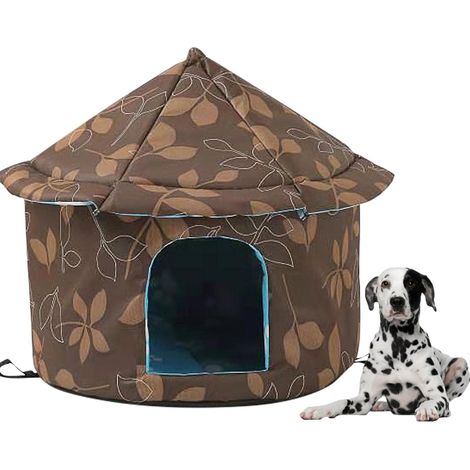Maison pour Compagnie en Plein air - Niche pour Chat avec (1/5)