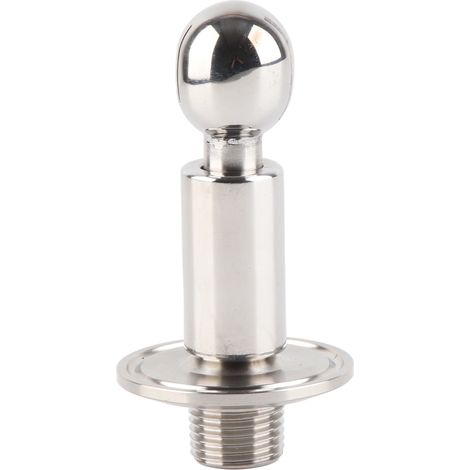Boule de nettoyage rotative micro 1,5 po TC x 1/2 po MNPT pour cuves CIP, équipement de brassage (1/5)