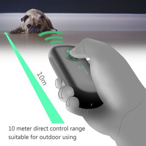 Rechargeable, waterproof, 10m range, indoor and outdoor dog bark deterrent (1/5)