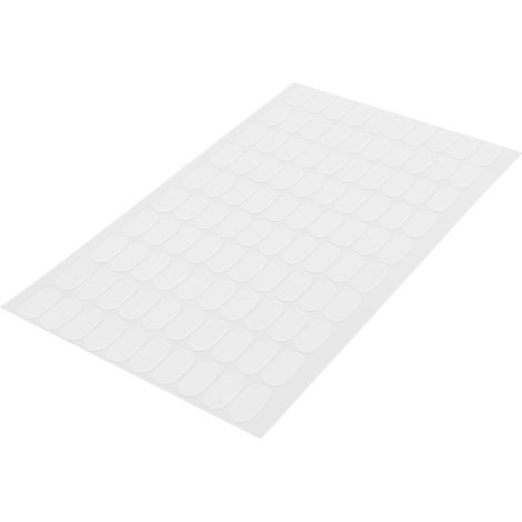 400 pastilles adhésives double face pour murs, colle acrylique, (1/5)