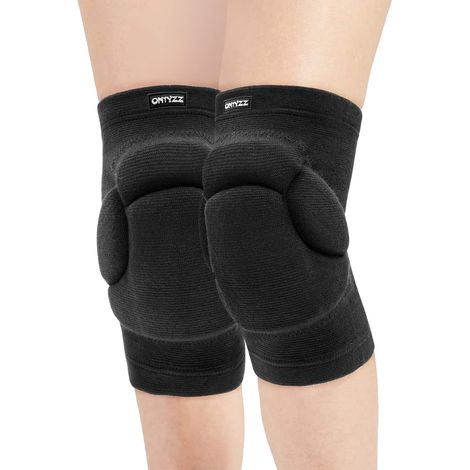 Genouillère Volley Adulte Protege Genoux Adolescents Protection Genou Doux Genouillere Danse Haute Elasticité Epaississement Genouilleres Sport pour Handball VTT Yoga Basketball Genouillère XL (1/5)