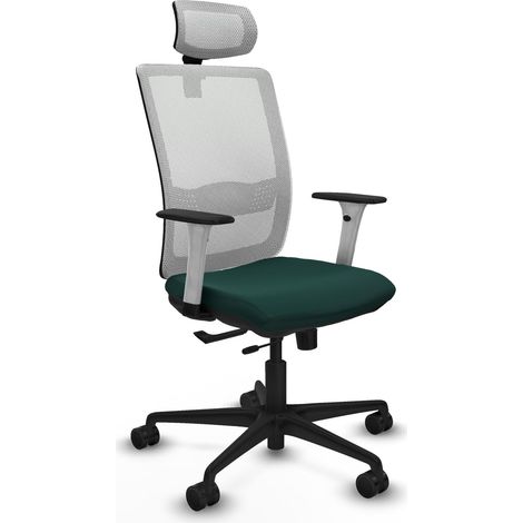 Chaise piqueras y crespo haches blanc cuir synthétique (1/2)