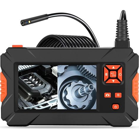 P130 Tragbares, hochauflösendes Industrieendoskop für Abwasserrohre (4,3 Zoll, Vollfarb-HD, IP-Technologie)