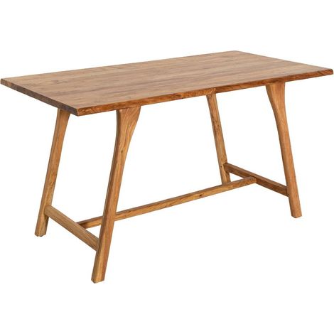 Table haute en bois d'acacia Orane (1/5)