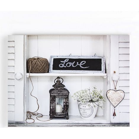 Art for the Home Wanddeko Leinwandbild LOVE 100X75 CM
