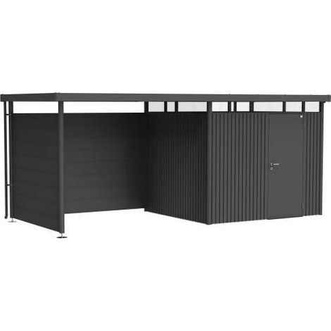 Parete laterale per tetto laterale casetta HighLine H3 grigio scuro metallizzato