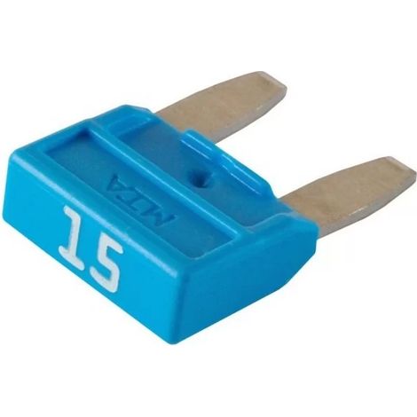 Mta 0705140 - 10 x Fusibles MiniVAL 15A