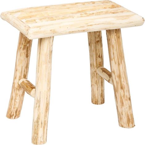 Sgabello in pioppo Woody - Atmosphera créateur d'intérieur (1/5)