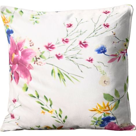 FEDERA 40x40 JASKIEK PER CUSCINO 100% COTONE POLACCO SPESSO DI ALTA QUALITÀ CON FIORI