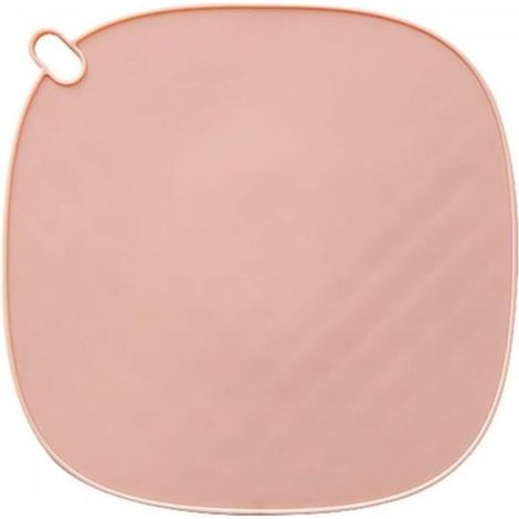 Tapis isolant en silicone, dessous de verre, napperon de cuisine, table à manger, style occidental, table à manger nordique, rose (1/5)
