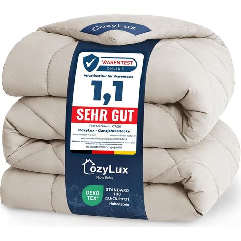 Couette 220x240 cm Lin pour Lit 2 Personnes (1/5)