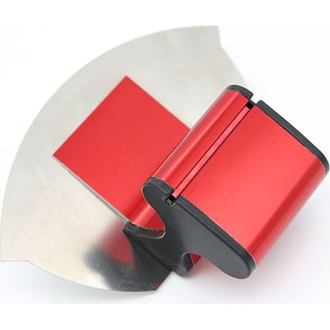 Spatule à lisser en acier inoxydable, outil pour plâtrerie, grattoir de lissage, truelle à peindre (1/5)