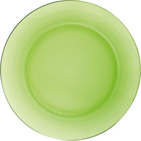 6 Platos hondos de 19,5 cm Verde Selva - Lirio - Duralex