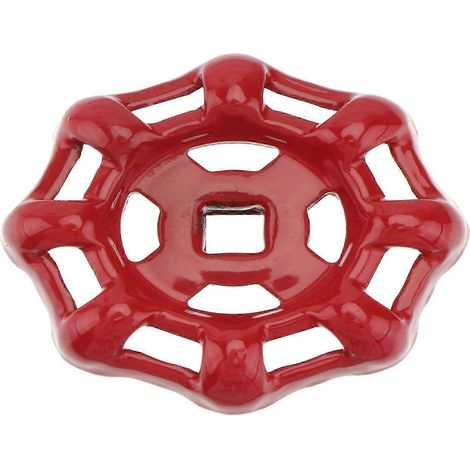 Poignée à bille en fonte pour vanne d'arrêt, lot de 10, rouge (1/5)