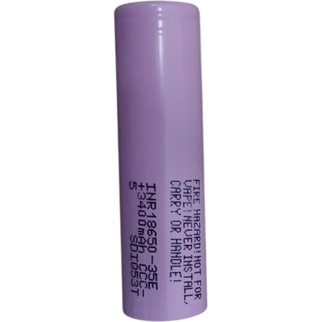 Batteria ricaricabile speciale Li-ion 18650 SAMSUNG INR18650-35E 3,7V 3450 mAh