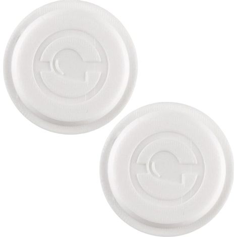 CCYKXALot de 2 bouchons d'étanchéité d'hiver de piscine - Couvercles de buse de rechange - Bouchons antigel pour bouchons d'hiver (1/5)