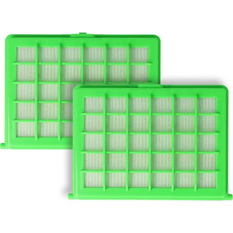 2x filtre compatible avec Rowenta Compacteo Ergo, Compacteo Upgrade, CP 0049260 P PL aspirateur - Filtre HEPA en fibre de verre contre les allergies (1/5)