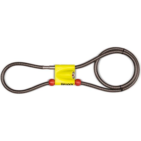 Cable antirrobo, modelo dual, para bicicletas, patinetes y motos