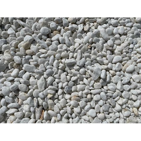 Canto rodado Blanco Macael - Big bag 1.000 kg. - 40-60 mm (1/5)