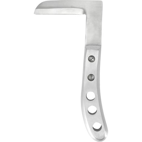 Couteau à sabot en L portable pour bovins, chevaux et ânes - Outil de parage droitier pour exploitation agricole (1/5)