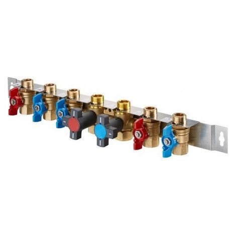 Ensemble de raccords à boule avec fonction de rinçage pour la conduite d'alimentation