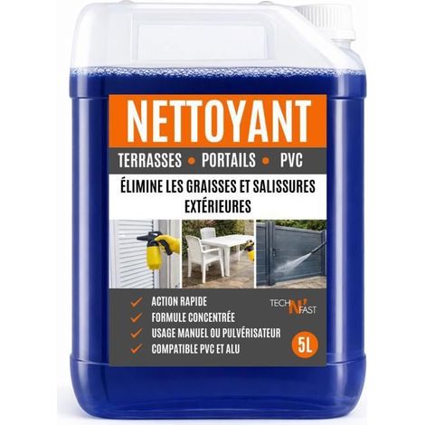 FASTI'OUT : Nettoyant dégraissant surfaces extérieures