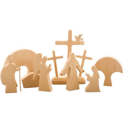 Décoration de Pâques, scène pittoresque, décoration en bois, décoration - Décoration de Pâques, scène pittoresque, décoration en bois, décoration (1/5)