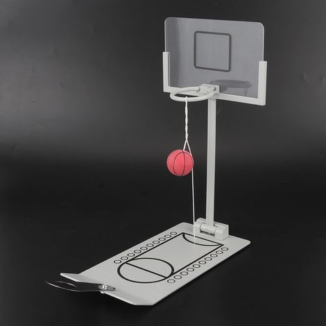 Miniatur-Schreibtischdekoration, Basketballkorb-Spielzeug, Brettspiel für Basketballfans (1/5)
