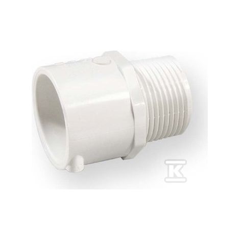 Connettore filettato KW/GZ PVC 1