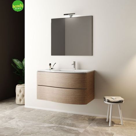 Mobile bagno sospeso Mobo Esse 90cm Sanremo (1/4)