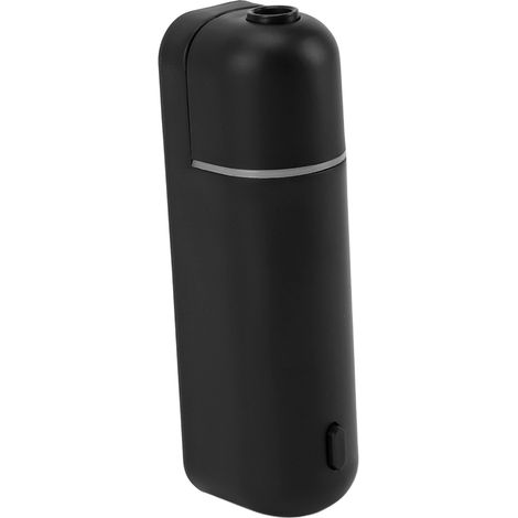 Diffuseur d'huiles essentielles portable pour voiture avec 6 flacons de 5ml, 5V USB, détecteur de mouvement, noir, pour voyages et trajets quotidiens (1/5)