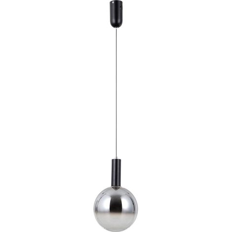 Strela LED-Hängeleuchte schwarz MAT ALU italux PND-34378-1M-BK (1/2)