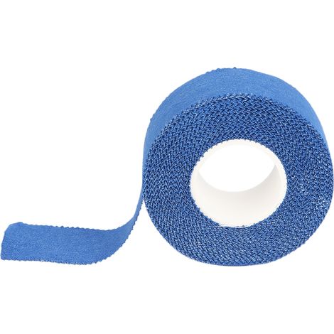 Bande adhésive portable pour doigts et poignets, bleu foncé, idéale pour l'haltérophilie et l'escalade. (1/5)