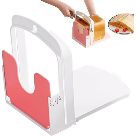 Sauerteigbrotschneider – Sauerteigbrotschneider, Brotschneider Multifunktionaler, faltbarer Sandwichbrotschneider, manueller Brotschneider für (1/5)