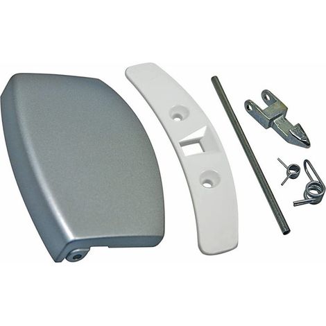 Kit De Cierre Original Para Puerta De Lavadora AEG  Acabado Plata  Códigos 4055085551 Y 50289057007 (1/2)