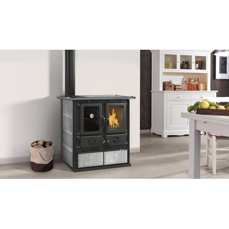 La Nordica CUCINA A LEGNA ROSETTA SX 5.0 VST Col. Pietra Naturale (1/2)