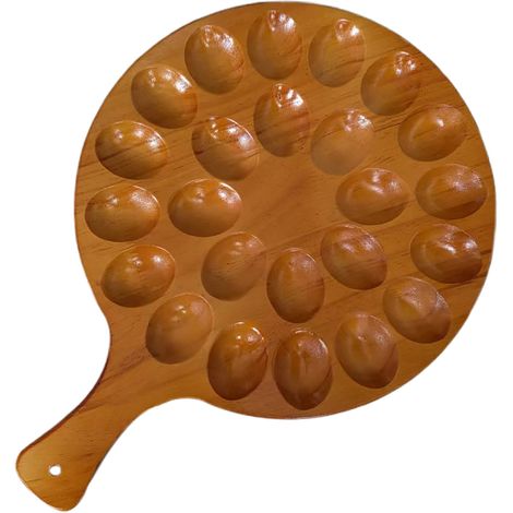 【Style 1 (30401,5 cm, 450 g)】Plateau en bois, boîte à œufs compartimentée, plateau à desserts à plusieurs compartiments, plateau en bois massif (1/3)