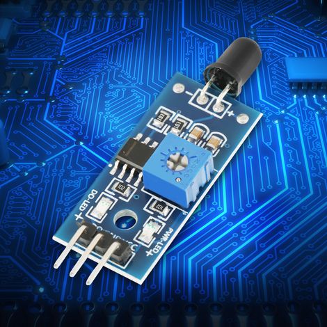 5 modules détecteurs de flamme infrarouges Smartsense pour la détection de flammes (1/5)